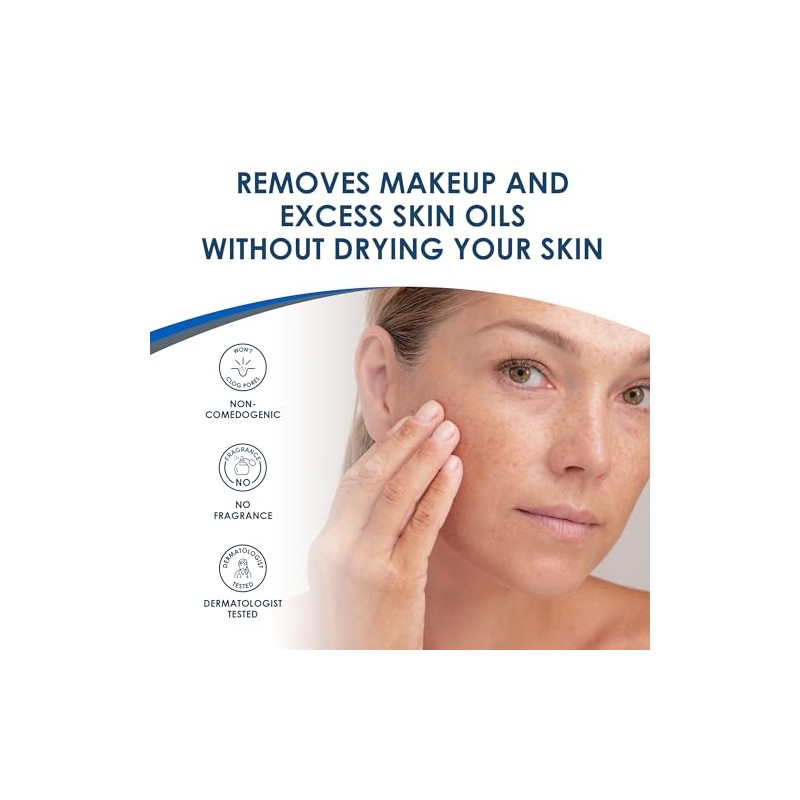 Vanicream Gentle Facial Cleanser for sensitive Skin with Pump Dispenser,
