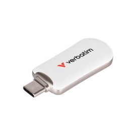 Verbatim Plectra USB-C Flash Drive White 64GB, 30228
