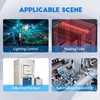 ReleyWell Solid State Relay, 40A DIN Rail SSR Relay with