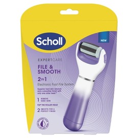 Scholl Buy Scholl ExpertCare File and Smooth 2 in 1 Electronic Foot File System Online
