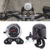 Qiilu Universal Motorcycle Dual Odometer Speedometer Meter Gear Digital Display