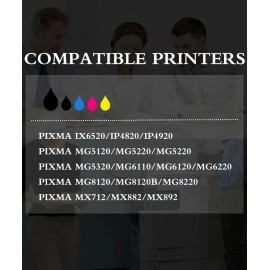 Unbranded/Generic 15 PK PGI-225 CLI-226 Ink Cartridge for Canon PIXMA MG8120 PIXMA MG8120B Printer