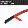 CNNELL New Performance Hood Rubber Seal Compatible with Chevy C5