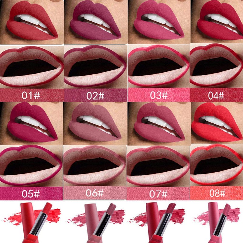 GoBeLi® Lip Liner 2-in-1 Lipstick (Sweet Girl 02) Lipstick -
