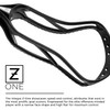 Epoch Integra Z-One Unstrung Lacrosse Head for Attack/Midfield with Knot