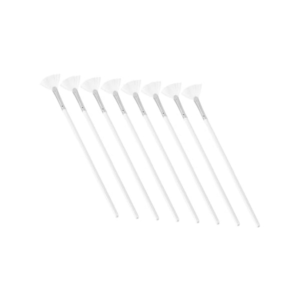 NOLITOY 8pcs Professional Makeup Tools Face Mask Applicator Brush Soft