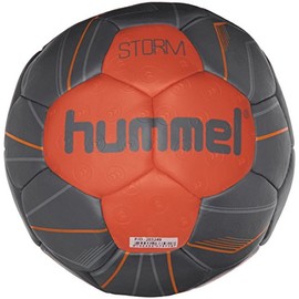 Hummel Adult Storm HB Handball, Ombre Blue / Naturtium, 3