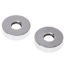 Aqbau Cover rosettes for radiators with protective tube, pipe collar,