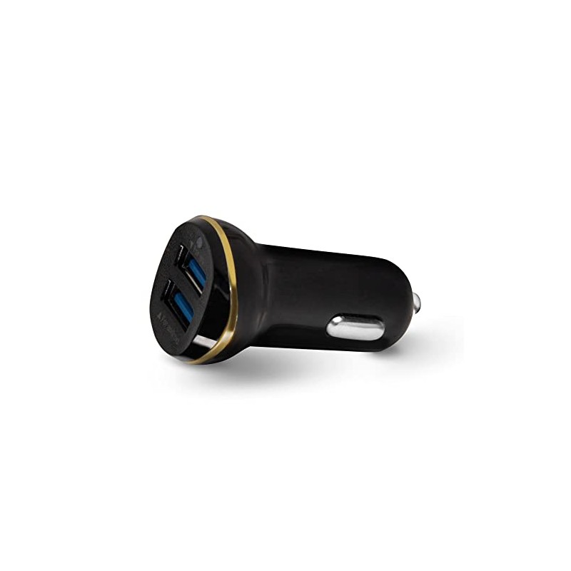 Lloyds Cargador de Auto USB Doble Puerto con Protección de