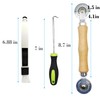 Screen Door Tool Kit - 20 Pieces Screen Installer Clips