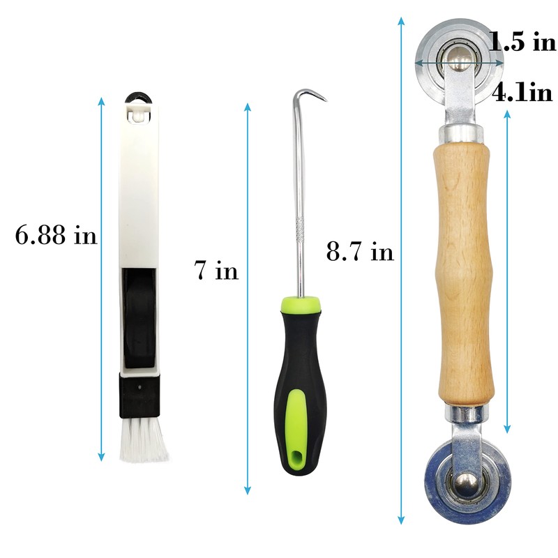Screen Door Tool Kit - 20 Pieces Screen Installer Clips