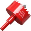 55mm Hole Saw for Wood, HSS Bi-Metal Hole Cutter for