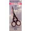 Tooltron 334 Victorian Embroidery Scissors with Red Handles