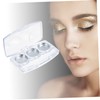 Beavorty 6pcs Boxes eye shadow box mini tray eyeshadow pigment
