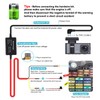 Dash Cam Hardwire Kit,12V-24V to 5V Car Dash Camera Charger