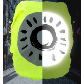 EANAGO Premium Satchel Cover Rain Cover Sun for School Bags and Backpack with Large Safety Reflector 100% Waterproof Universal Fit Rain Cover Rain Cover Rain Cover Rain Cover, yellow