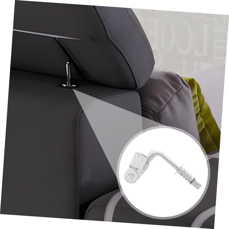 Operitacx 2Pcs Adjustable Sofa Headrest Hinge Mechanism for Enhanced Comfort