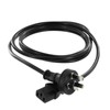 2m AU 3 Pin to IEC Kettle Plug 240V 10A