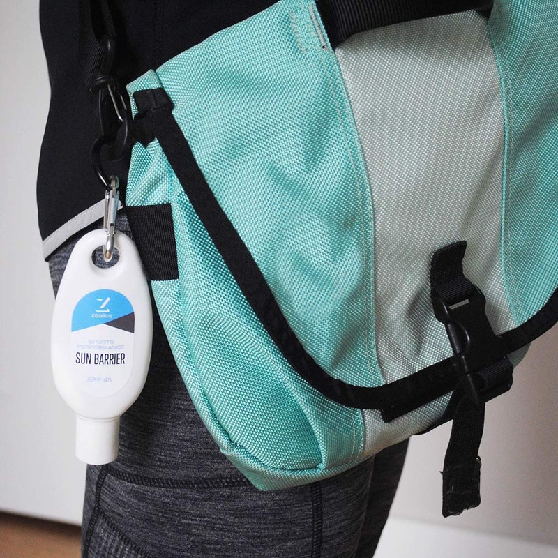 Zealios Sun Barrier Botella de Viaje Recargable de 2 oz