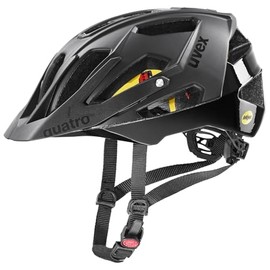 uvex Quatro cc MIPS - Safe Bicycle Helmet for Men and Women - MIPS System - Washable Interior - Matte Black - 56-61 cm