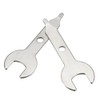 EsportsMJJ 2pcs 3/8 Inch Collet Wrench Key 9.5mm Nut Spanner