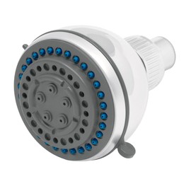 Foset Aqua R-508S, Regadera plástica, 5 funciones, sin brazo, Aqua