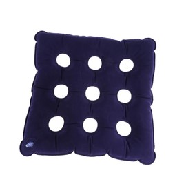 SAFIGLE Inflatable Seat Cushion for Wheelchair Blue Chair Pad for Comfort Support Lightweight Portable Design for Office Home and Travel for Patients Bedridden Users