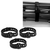 3pcs Utility Straps Lightweight Tension Straps for Camping Gear Rubber
