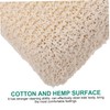 Healeved Bath Sponges Pack Soft Cotton Linen Exfoliating Bath Brush