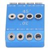 Drill Guide Jig 30 45 90 Degree Aluminum Alloy Angle
