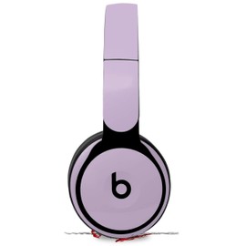 Skin Decal Wrap Works with Original Beats Solo Pro Headphones Solids Collection Lavender Skin Only Beats NOT Included