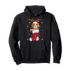 Santa Hat Havanese Puppy Dog In Socks Xmas Tree Lights