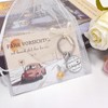 Gifts for Men Women, Car Guardian Angel Lucky Charm Keyring