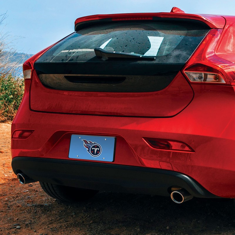 Titans Fireball Blue Background