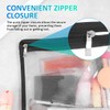 LALAFINA 4Pcs Clear Zipper Pouches Pvc Waterproof Pouch Bags Multi