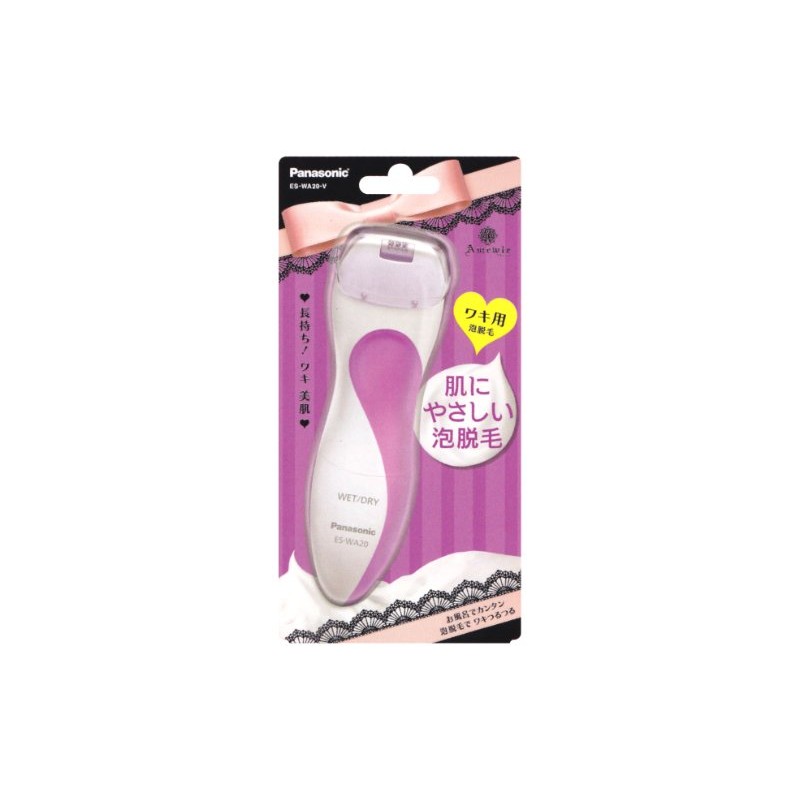 Panasonic Amure Foam Hair Removal (For Armpits) Purple ES-WA20-V