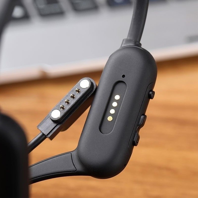 Charging Cable for Bone Conduction Headphone, 4-pin Charger Fit for