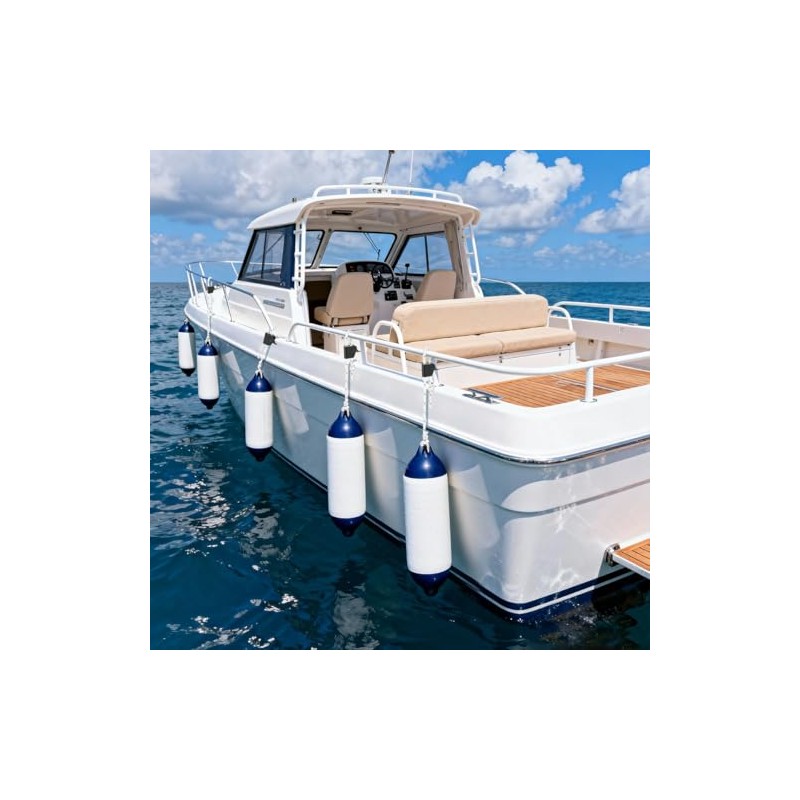 Stainless Steel Boat Fender Clips - Quick Release for Easy