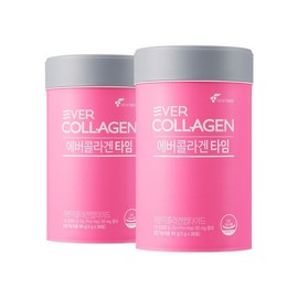 Ever Collagen Time 60 Days (30 Packets x 2 Bottles) Functionality Approved by the Ministry of Food and Drug Safety / 에버콜라겐 타임 60일(30포X2통) 식약처 기능성 인정