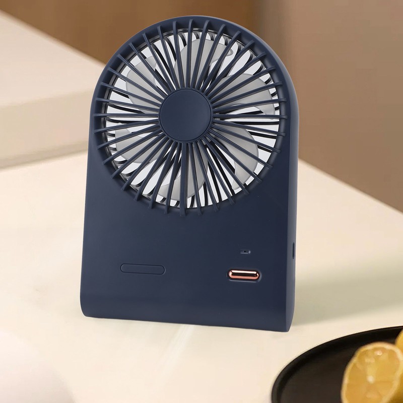 Desk Fan Foldable Portable Strong Wind Desktop Table Cooling Fan