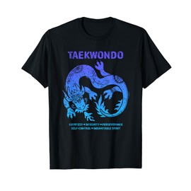 Taekwondo TKD Tae Kwon Do Dragon Art Martial Arts Graphic T-Shirt