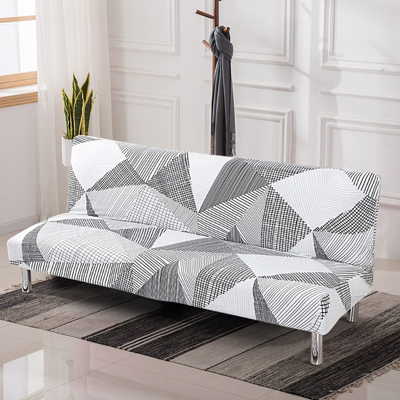 Elehealthy Funda de futón Estampada elástica para sofá Cama Funda