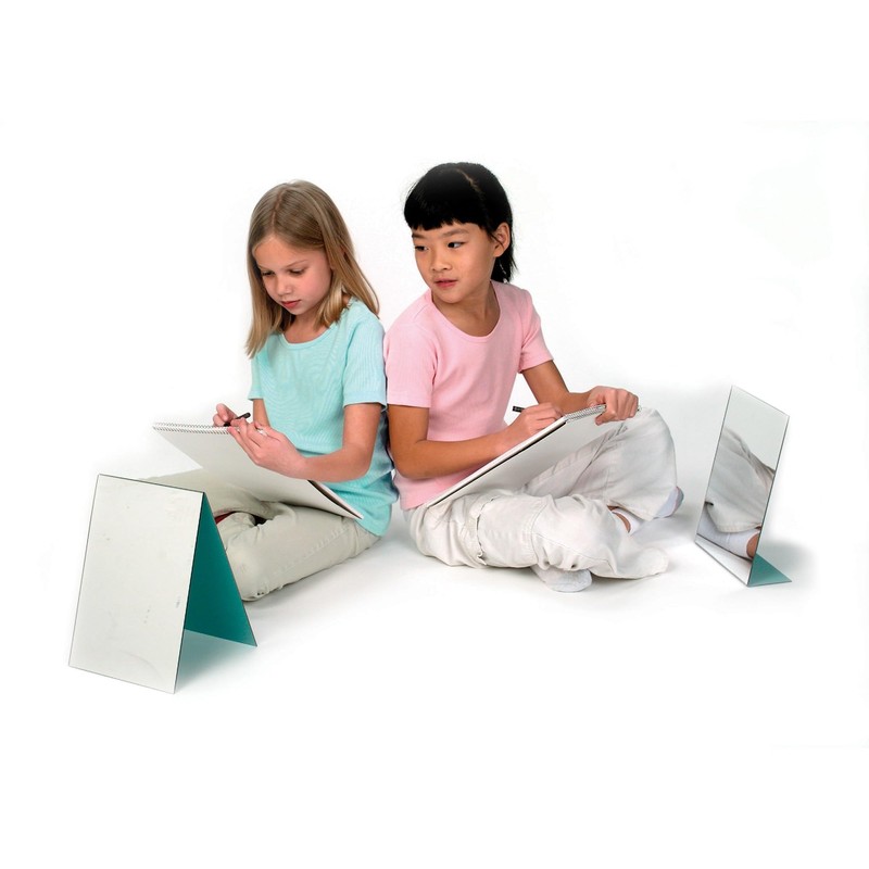 Creativity Street Single Self-Portrait Mirror, 8-1/2" x 11", 1 Count