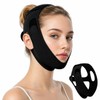 Faja para Papada Mujer, Banda Facial Ajustable Reutilizable | Correa