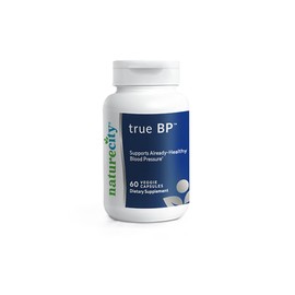 True-BP | Supplements to Support Blood Flow for Heart Health | MegaNatural-BP 80mg 16% Oleuropein (60 Veggie Capsules) Non_GMO, Gluten Free