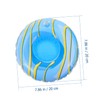 KONTONTY 6pcs Inflatable Floating Cup Holders Creative Beach Drink Holders