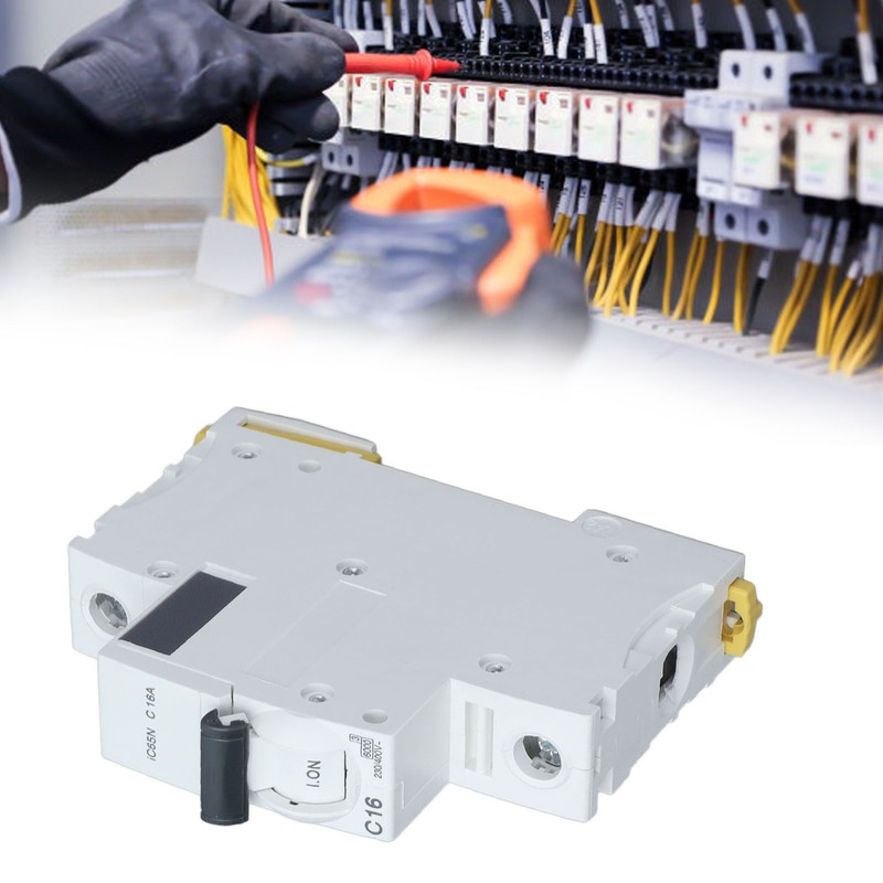 Miniature Circuit Breaker 1P Residual Current Isolator DIN Rail Mount