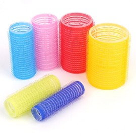 6-Piece Round Hair Rollers (Choose 1 from Q15, Q20, Q24, Q28, Q36, Q44mm) Q20mm 4ea