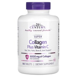 21st Century 21st Century Super Collagen Plus Vitamin C Tablets, 180 Count