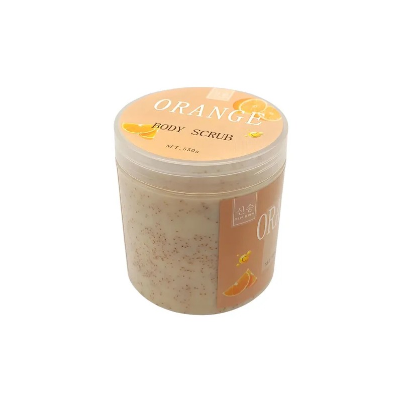 Exfoliante Corporal Hidratante Natural Naranja Y Cafe 550g